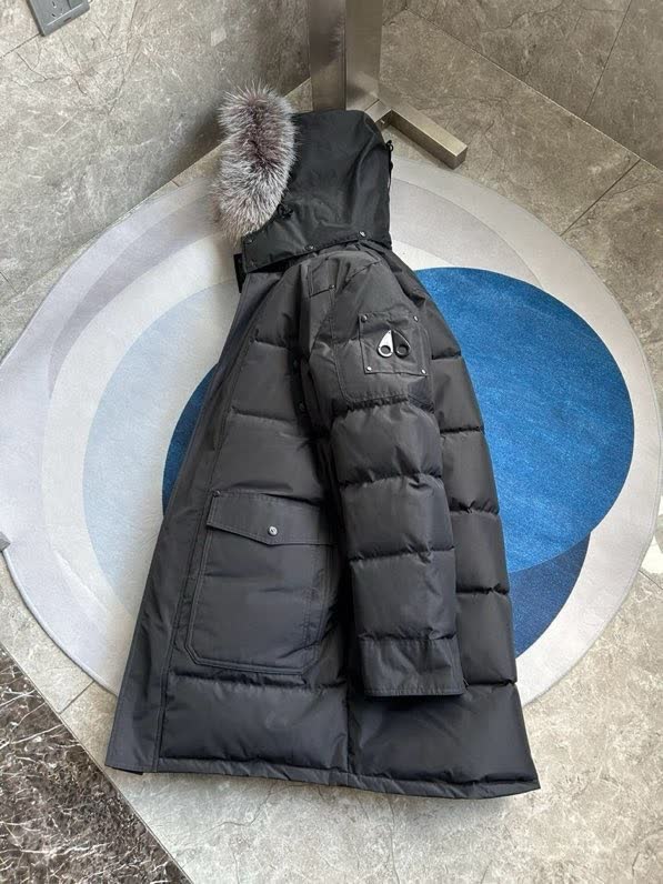 Moose Knuckles Fur Hood Long Down Parka Moose Knuckles Fur Hood Long Down Parka